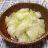 冬瓜の甘酢漬け♪